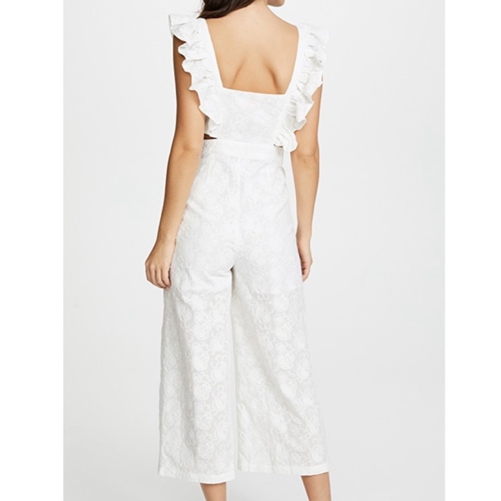 RE:NAMED Ruffle Overall Jumpsuit - NEW - Picture 2 of 10